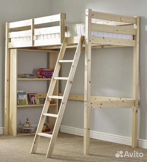 Детская кровать чердак