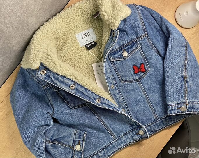 Джинсовая куртка zara
