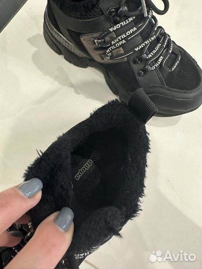 Кроссовки зимние детские