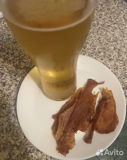Мясо сушенное (джерки) закуска к пиву