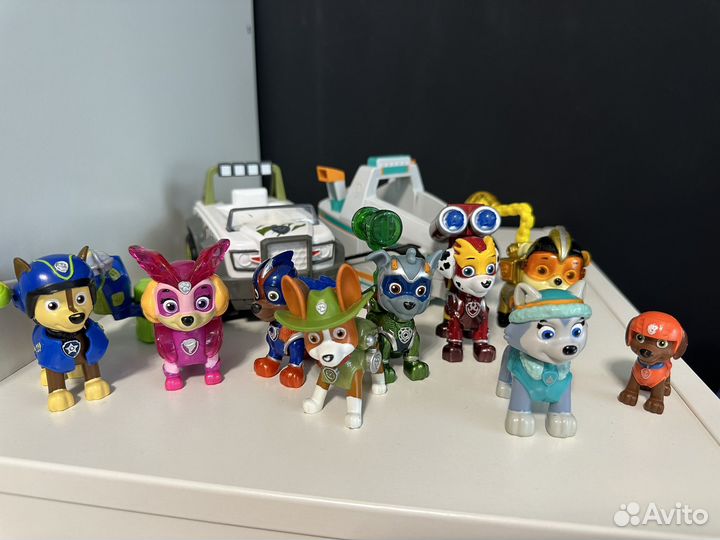 Игрушки щенячий патруль