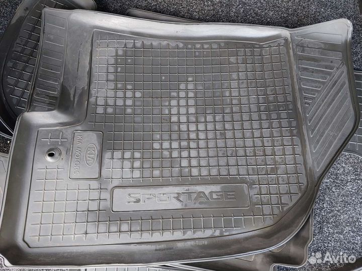 Коврики резиновые в салон Kia Sportage 3