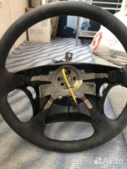 Рулевая колонка с рулем Шевроле Ланос