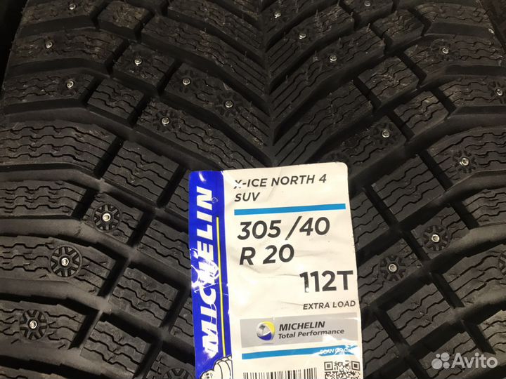 Michelin X-Ice North 4 SUV 275/45 R20 и 305/40 R20 112T