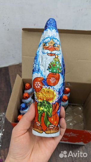 Дед мороз шоколадный