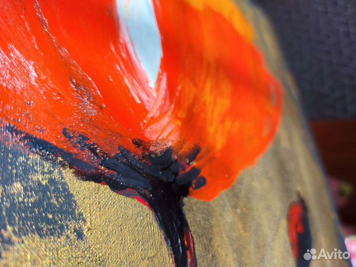 Интерьерная картина. Холст, акрил. 30х40