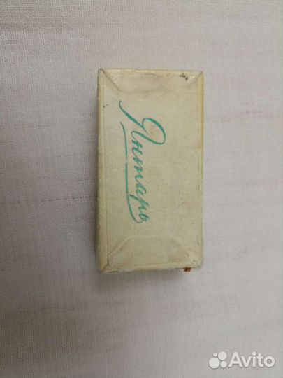 Запонки с янтарем СССР