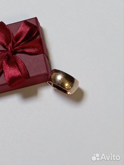 Золотое обручальное кольцо /375/ Т22552