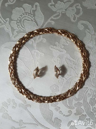 Набор колье и серьги