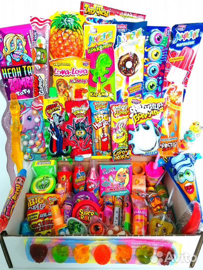 Сладкий подарочный набор бокс для девочки