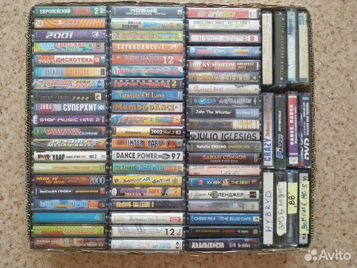 Аудио кассеты разные