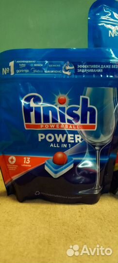 Finish 60/140 таблетки для посудомоечных машин
