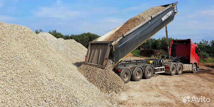 Щебень гранитный