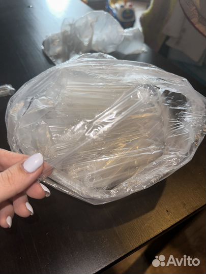 Одноразовые трубочки