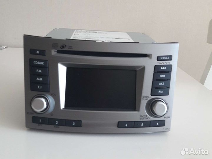 Штатная магнитола на subaru