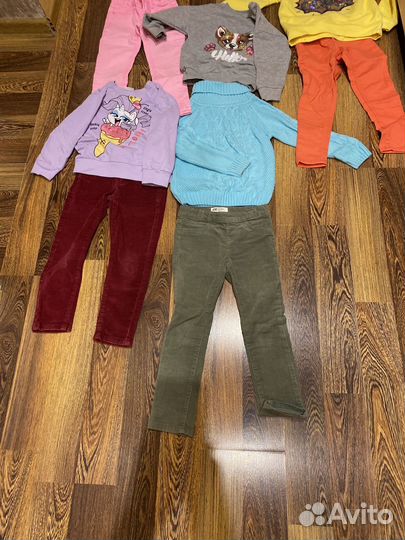 Детские вещи пакетом для девочек 110