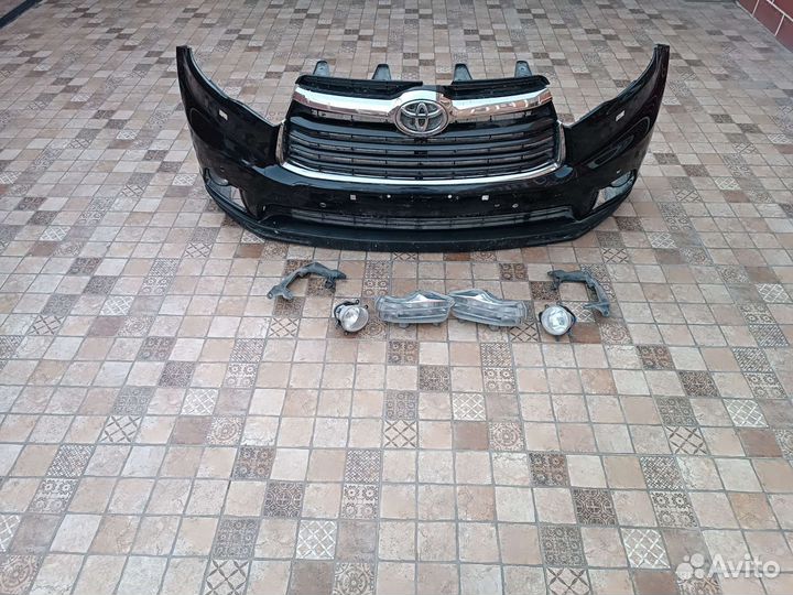 Передний бампер хайлендер