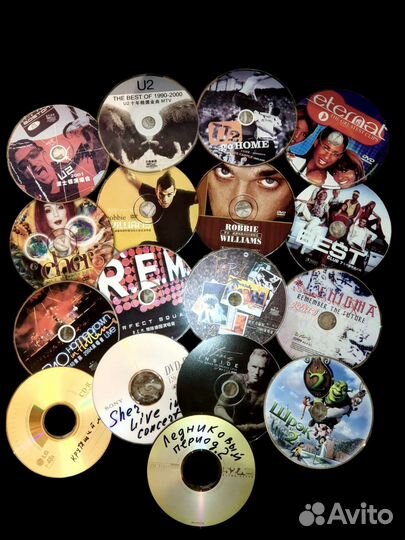 DVD CD диски музыка