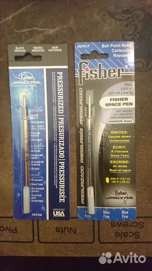 Оригинальные Стержни Fischer Space Pen