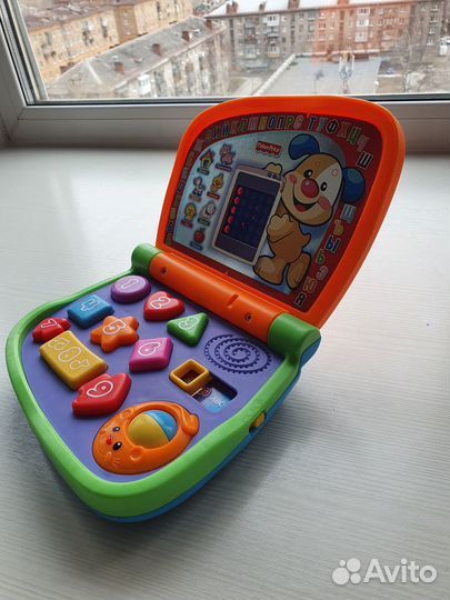 Детский ноутбук fisher price