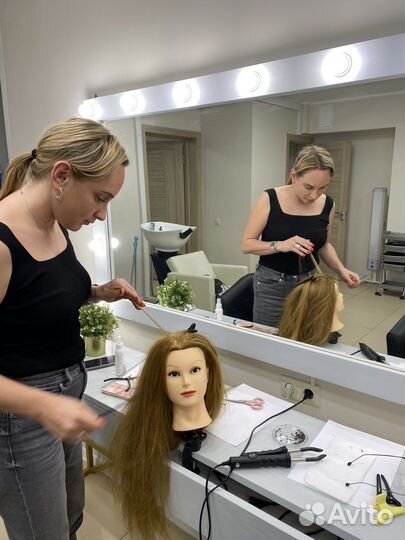 Обучение наращиванию волос и афрркудрям