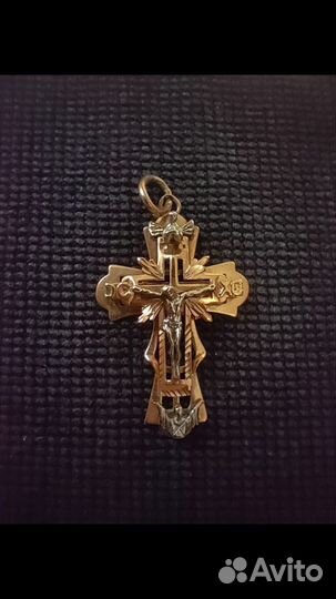 Золотой крестик