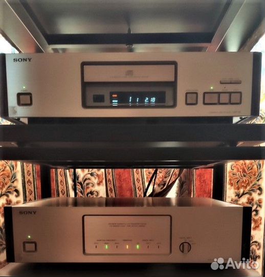 Комплект sony CDP-R1 + sony DAS-R1