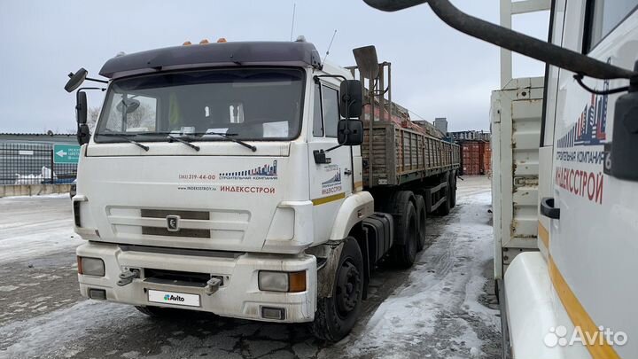 КАМАЗ 65116 с полуприцепом, 2012