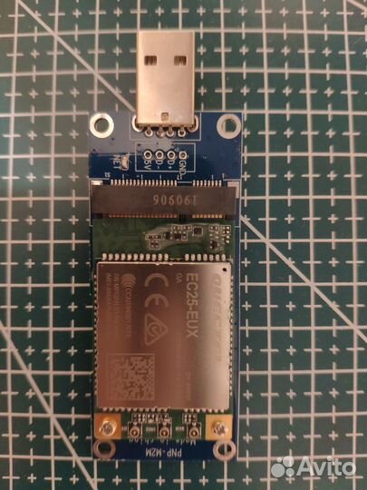 Модем Quectel EC25-EUX мини pci-e LTE Cat4 модуль