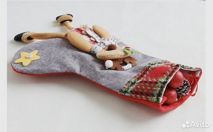 Носок новогодний