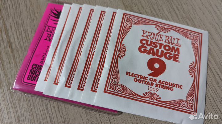 Гитарные струны Ernie Ball 9-42 2223 Super Slinky