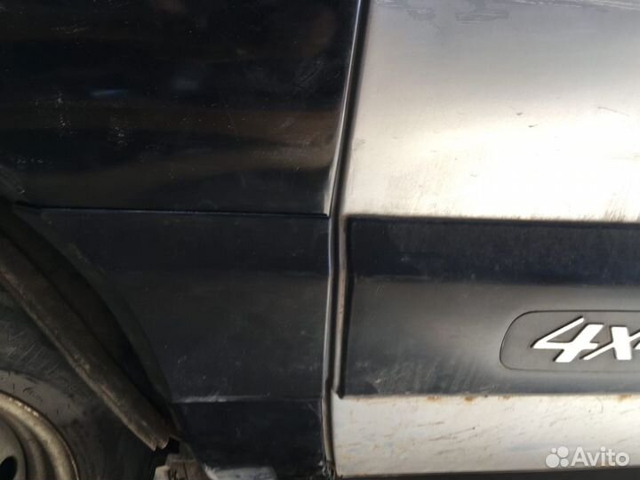 Chevrolet niva Пластиковые крылья из абс