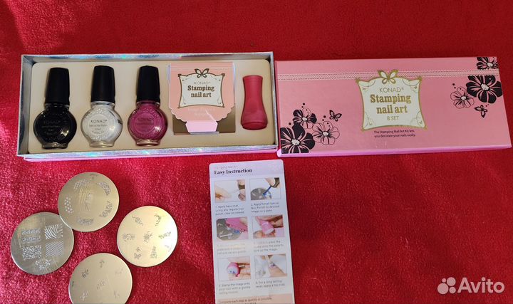 Набор для стэмпинга ногтей Konad Stamping nail art