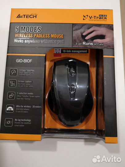 Мышь A4tech G10-810F