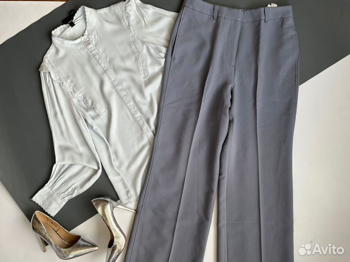 Брюки женские 48 50 новые палаццо