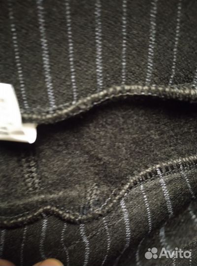 Брюки на резинке утеплённые