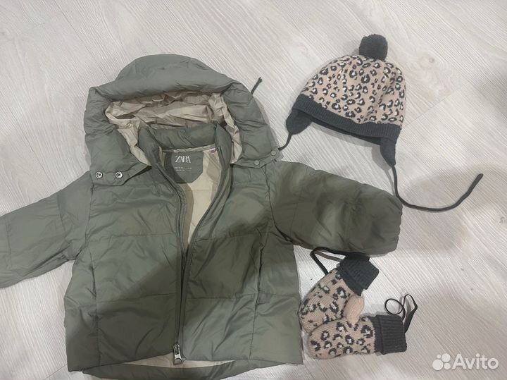 Вещи пакетом на девочку 80 86 92