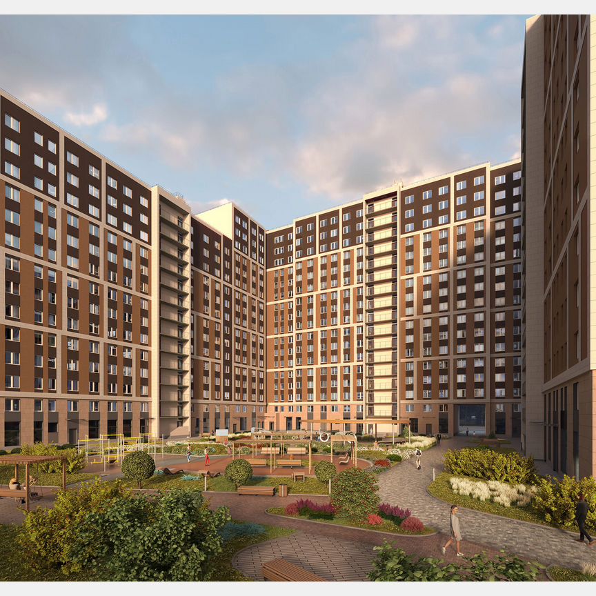 Апартаменты-студия, 23,9 м², 11/17 эт.