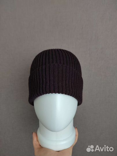 Шапка мужская (меринос/кашемир), 58-60