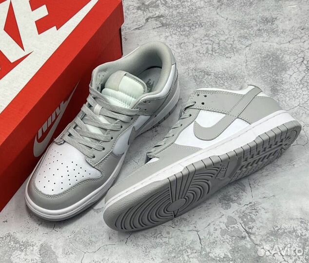 Кроссовки Nike Dunk Low Grey Fog