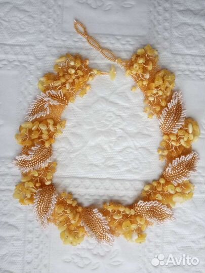 Украшения Колье из янтаря из 6 видов