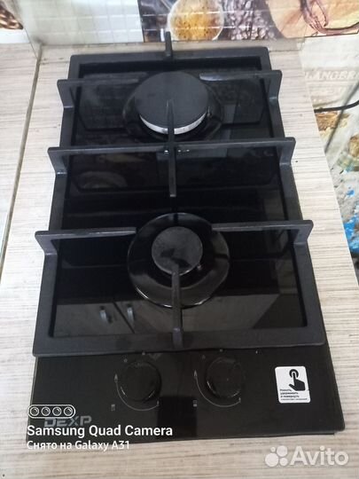 Газовая варочная панель 2 конфорки электрическая