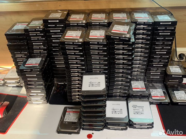HDD диски 1-2-3-4-6-8-10-12-14TB опт много