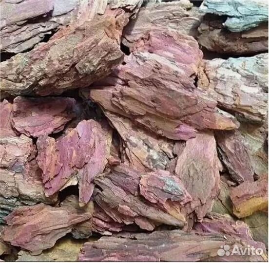 Мульча из коры сибирской лиственницы