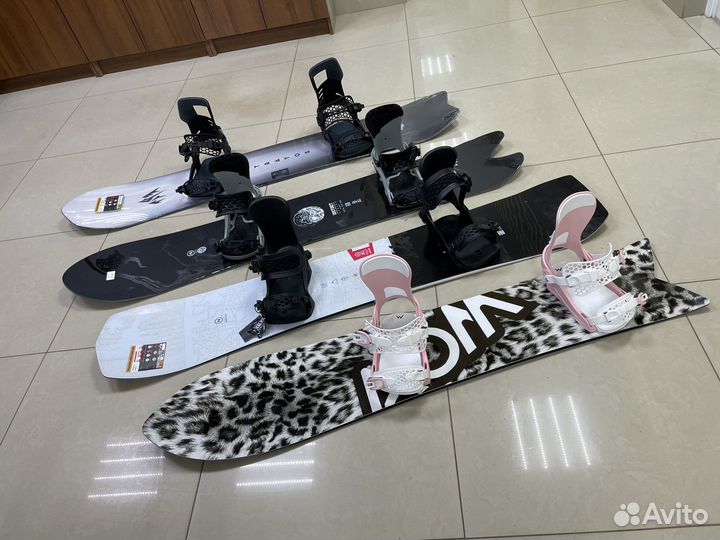 Сноуборд комплект для фрирайда (новый)