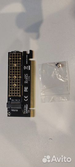 Плата расширения M.2 nvme на PCIx16