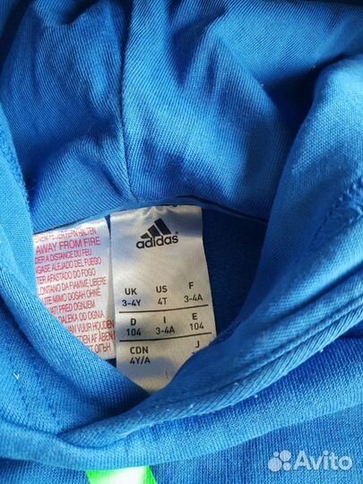 Толстовка (худи) adidas оригинал