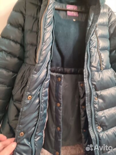 Пуховик пальто детское 146 размер