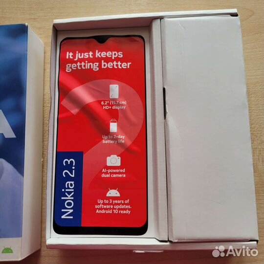 Коробка от телефона nokia