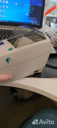 Печать этикеток LP 2824 Plus